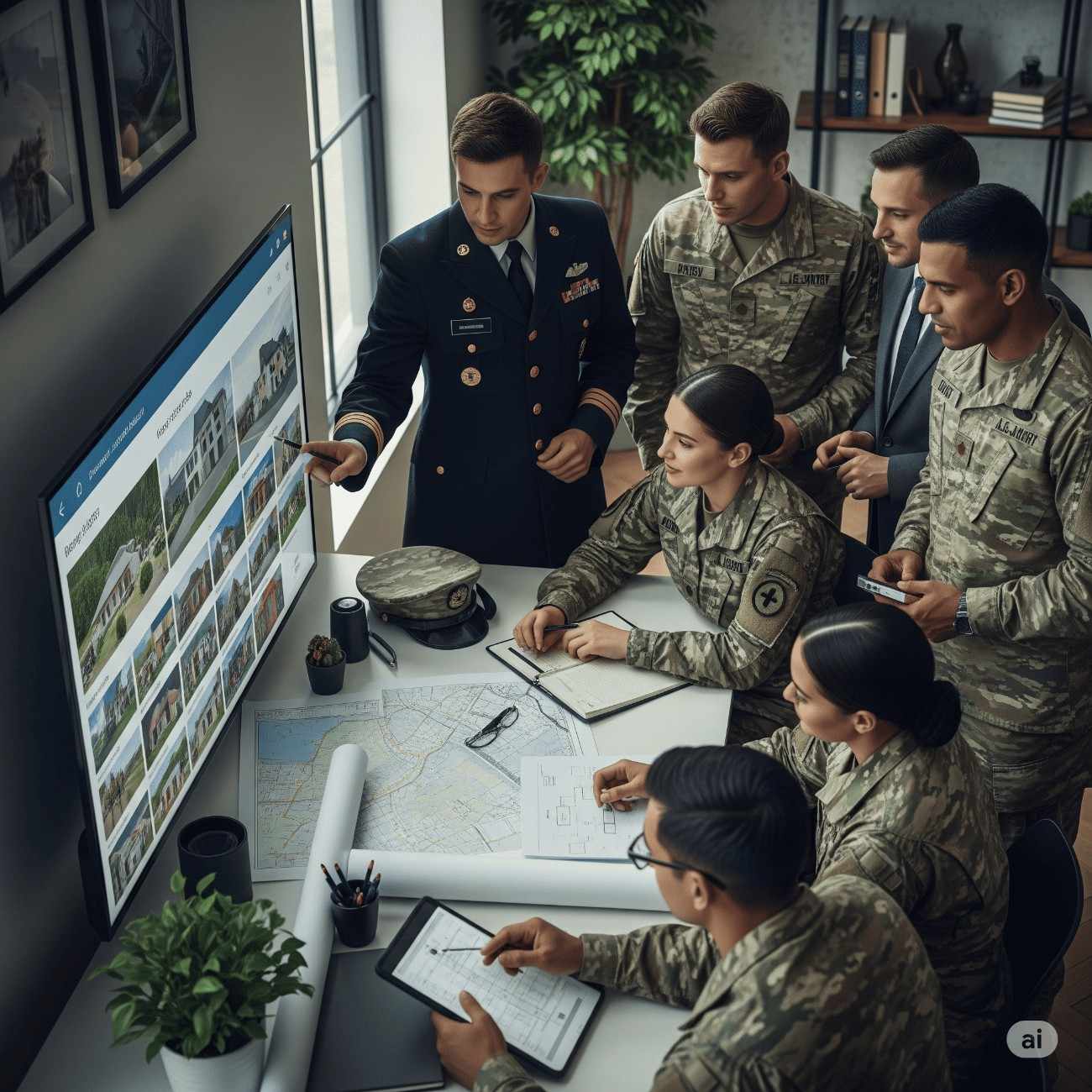 Real estate platform for Indian armed forces